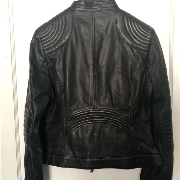 🛑 Wilsons Leather Vintage USA Fitted Jacket - M - Picture 2 of 8